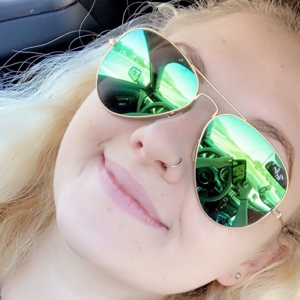 Large frame reflector aviators - Picture 4 of 4
